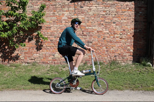 OneSport OT02 14.5kg lightweight folding electric bike for city riding