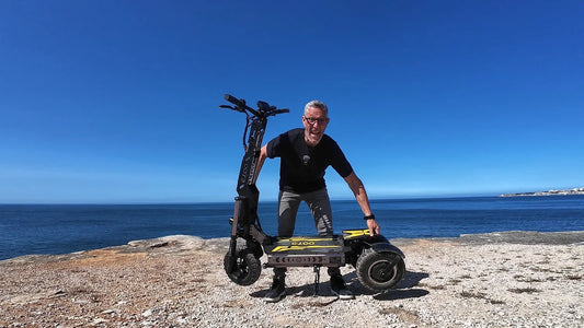 OOTD T30 real range test with the 60V 31.2Ah battery on a long-distance European route