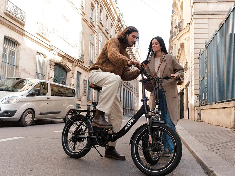 OneSport folding electric bikes collection - urban lifestyle e-bikes available at Xvelo
