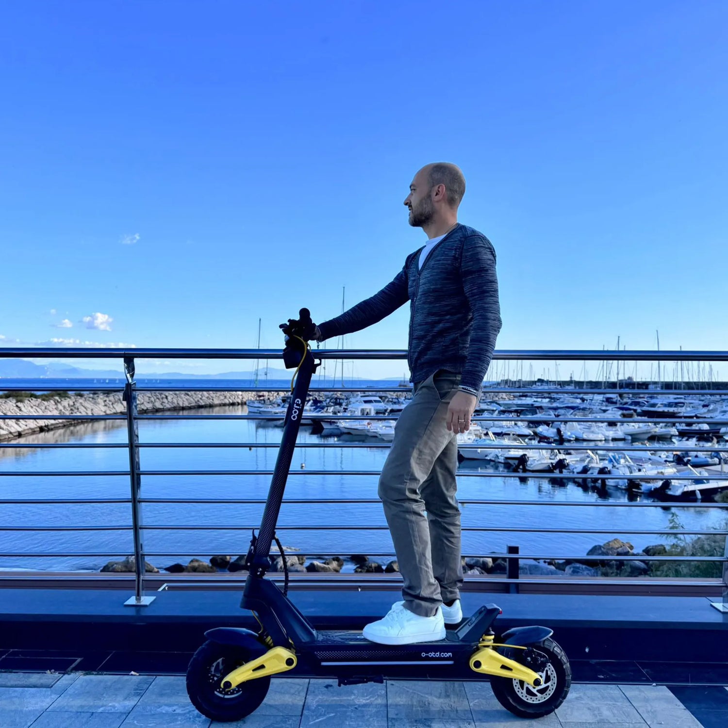 OOTD electric scooters collection - urban and off-road e-scooters available at Xvelo