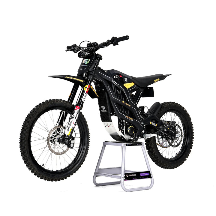 79BIKE Falcon GT electric dirt bike front angle view