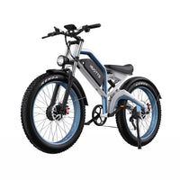 Duotts N26 Dual Motor Fat Tyre E-Bike | 750W x2 | Samsung 960Wh | Full Suspension