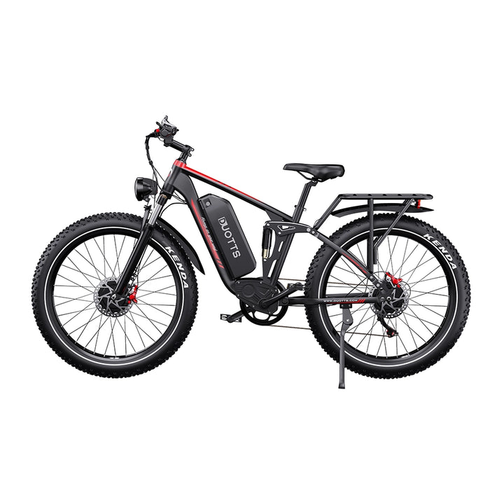 Duotts S26 Dual Motor E-Bike | 750W x2 Full Suspension | 26" Fat Tyre | Samsung 960Wh