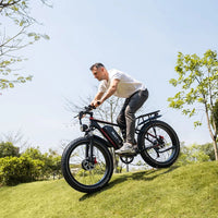 Duotts S26 Dual Motor E-Bike | 750W x2 Full Suspension | 26" Fat Tyre | Samsung 960Wh