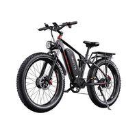 Duotts S26 Dual Motor E-Bike | 750W x2 Full Suspension | 26" Fat Tyre | Samsung 960Wh