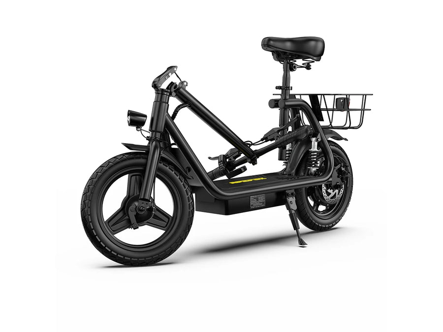 Folding Design with Practical Rear Basket