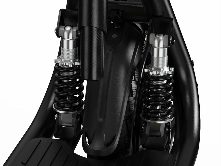 Seated Comfort with Dual Rear Suspension
