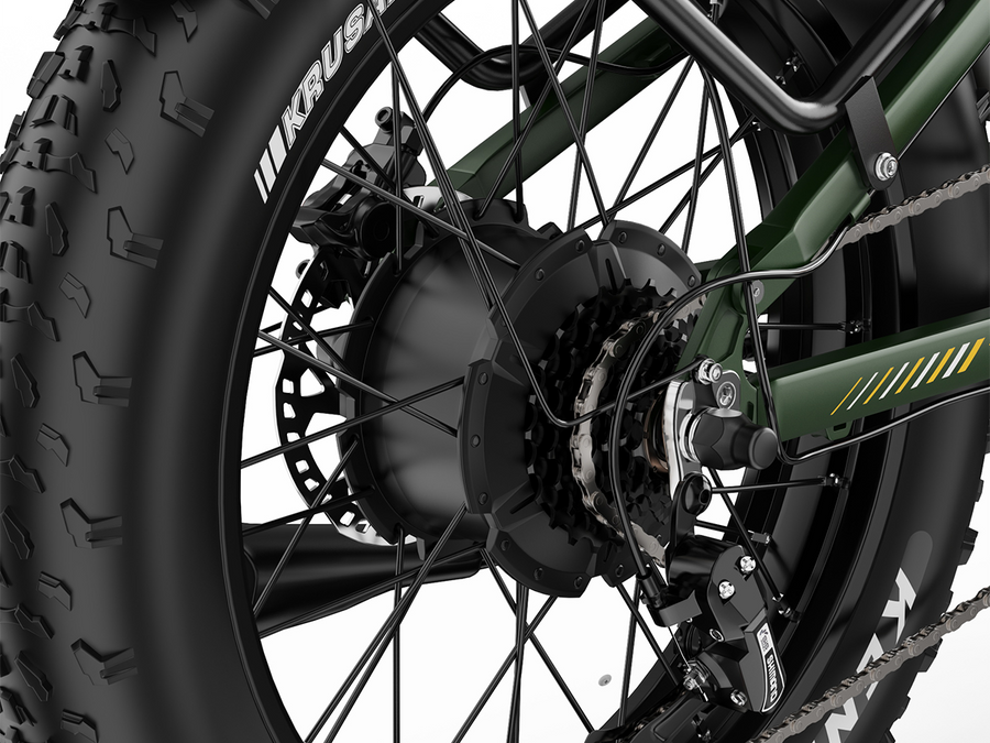 Dual 750W Motor Assistance