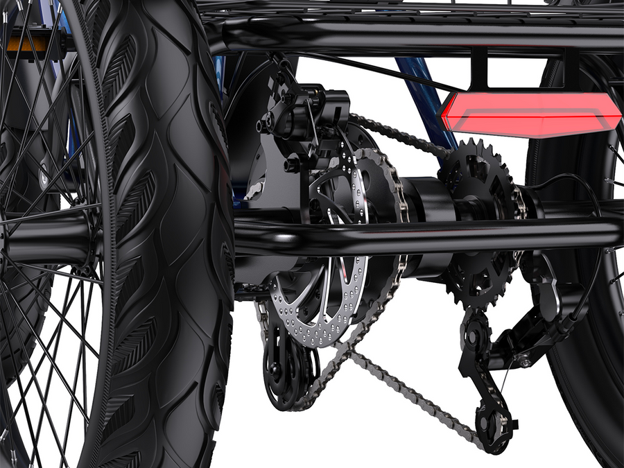 500W Motor & 6-Speed Control