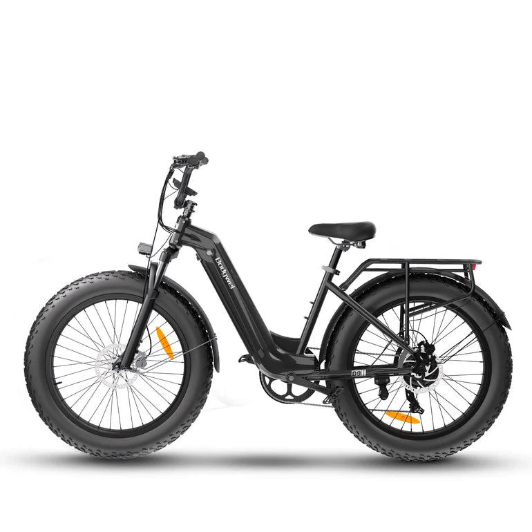 Bodywel D9 Step-Through Fat Tyre E-Bike | 250W BAFANG | Panasonic 720Wh | 26" All-Terrain