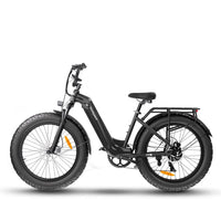 Bodywel D9 Step-Through Fat Tyre E-Bike | 250W BAFANG | Panasonic 720Wh | 26" All-Terrain