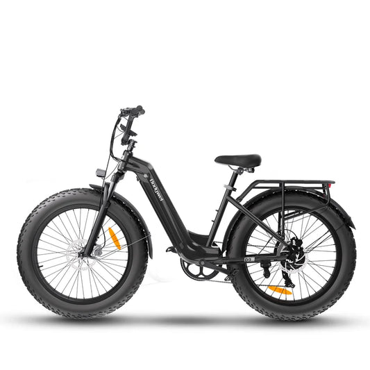 Bodywel D9 Step-Through Fat Tyre E-Bike | 250W BAFANG | Panasonic 720Wh | 26" All-Terrain