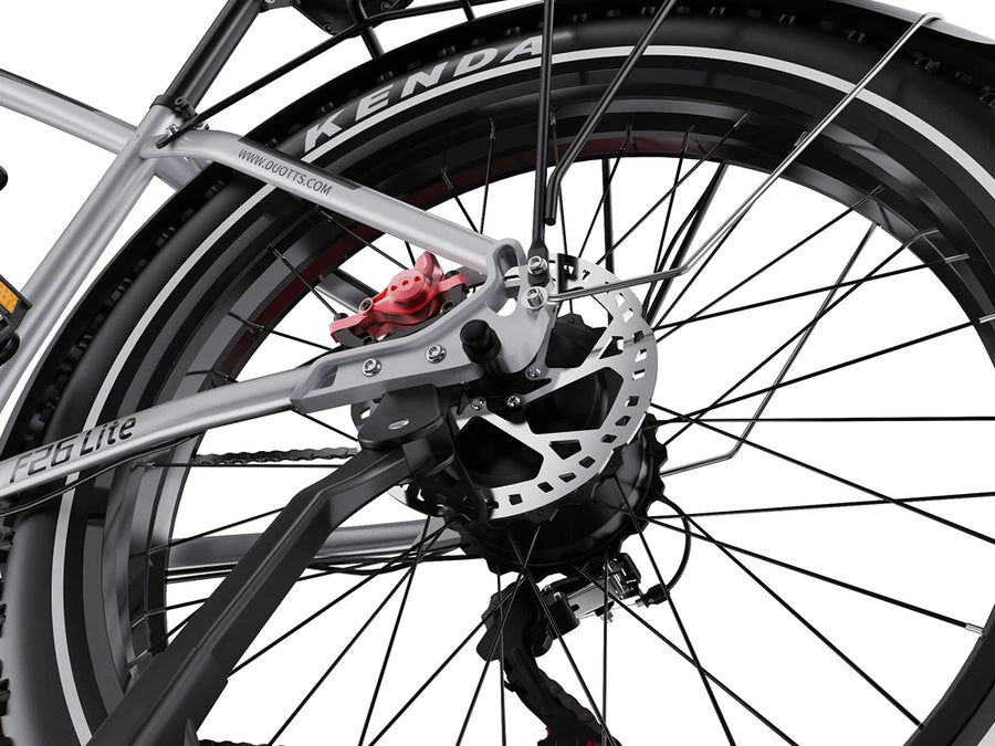 Hydraulic Disc Brakes & Suspension