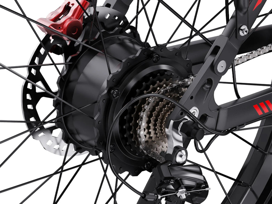 Powerful 750W*2 Dual Motor