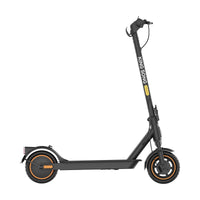 KingSong E1 KSE electric scooter, left-side profile showing front drum brake and suspension