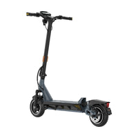 KingSong N12 Pro grey rear three-quarter view showing the deck and rear assembly
