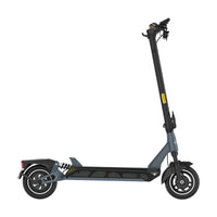 KingSong N12 Pro grey right-side profile showing rear hub drive and front suspension