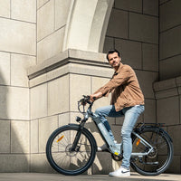 Onesport OT05 City E-Bike | 250W Torque Sensor | 120km Range | 27.5" Step-Thru