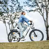 Onesport OT05 City E-Bike | 250W Torque Sensor | 120km Range | 27.5" Step-Thru