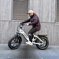 Onesport OT08 All-Terrain E-Bike | 500W 65Nm | 20" Fat Tyre | Step-Thru