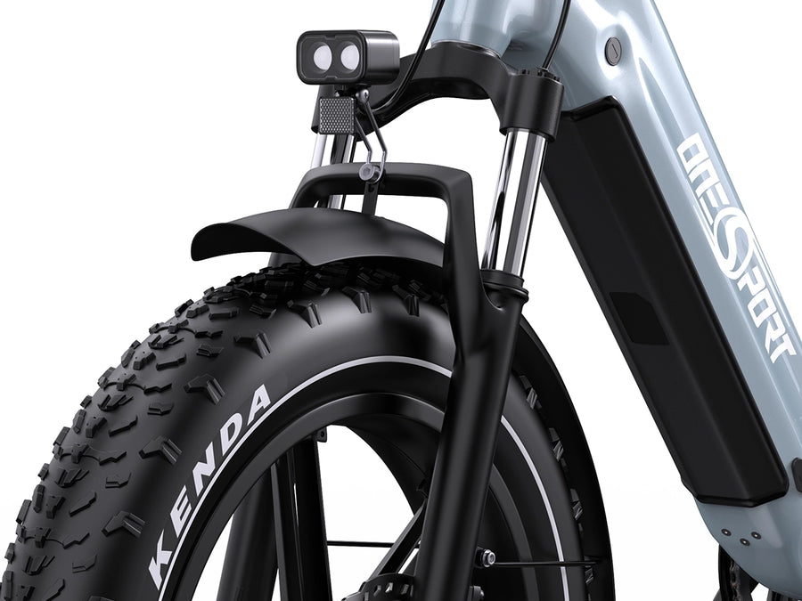 20×4.0 Fat Tires + Front Suspension