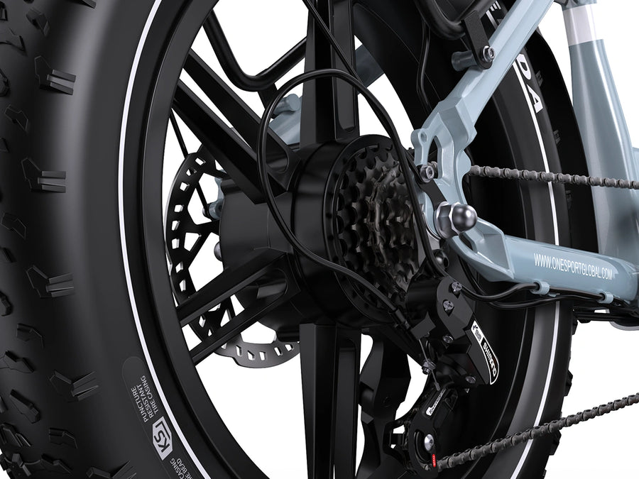 250W Motor with 65Nm Torque