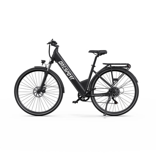 Onesport OT12 City E-Bike | 250W Motor | 65km Range | 27.5" Step-Thru