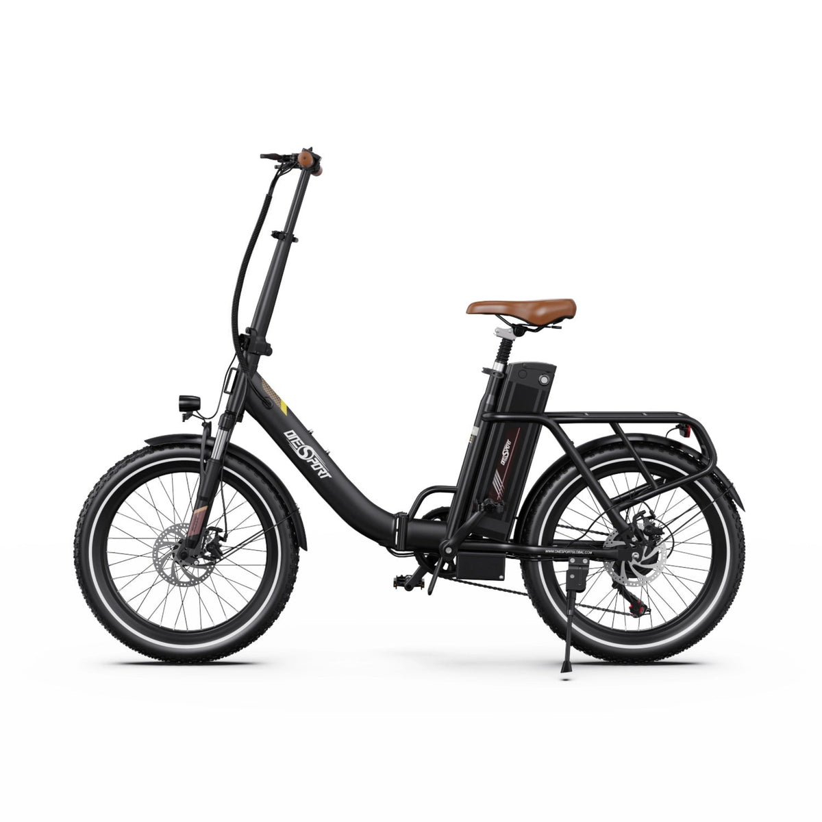 Onesport OT16-2 20" Fat Tire Folding Electric Bike | 48V 17Ah