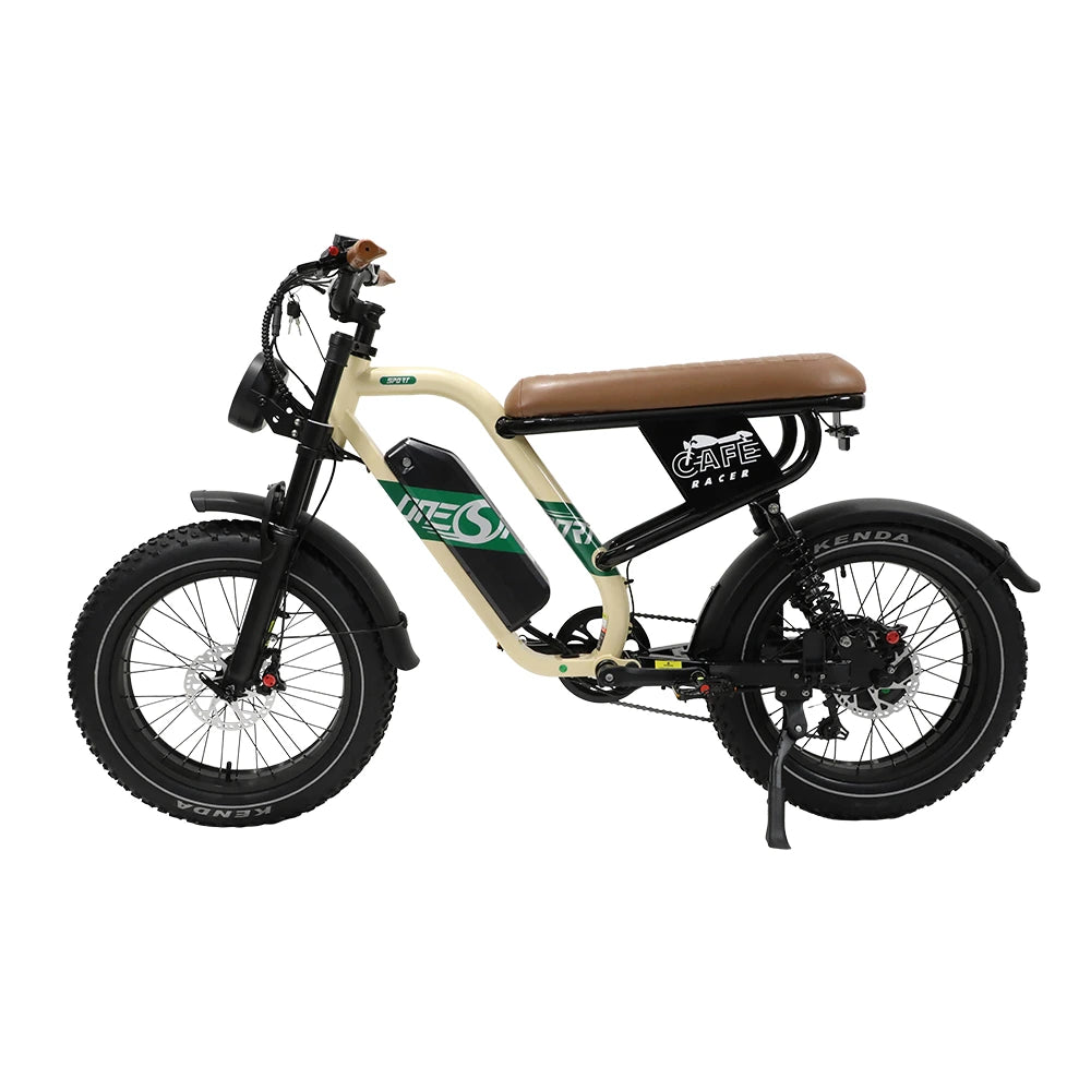 Onesport W66 Moped-Style Fat Tire E-Bike