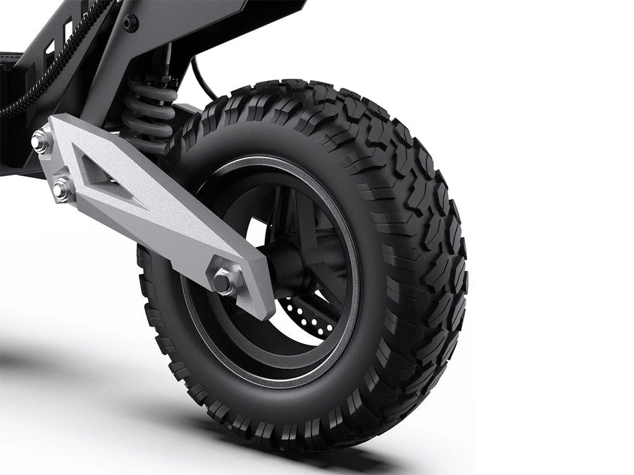 Suspension & 11-Inch All-Terrain Tires
